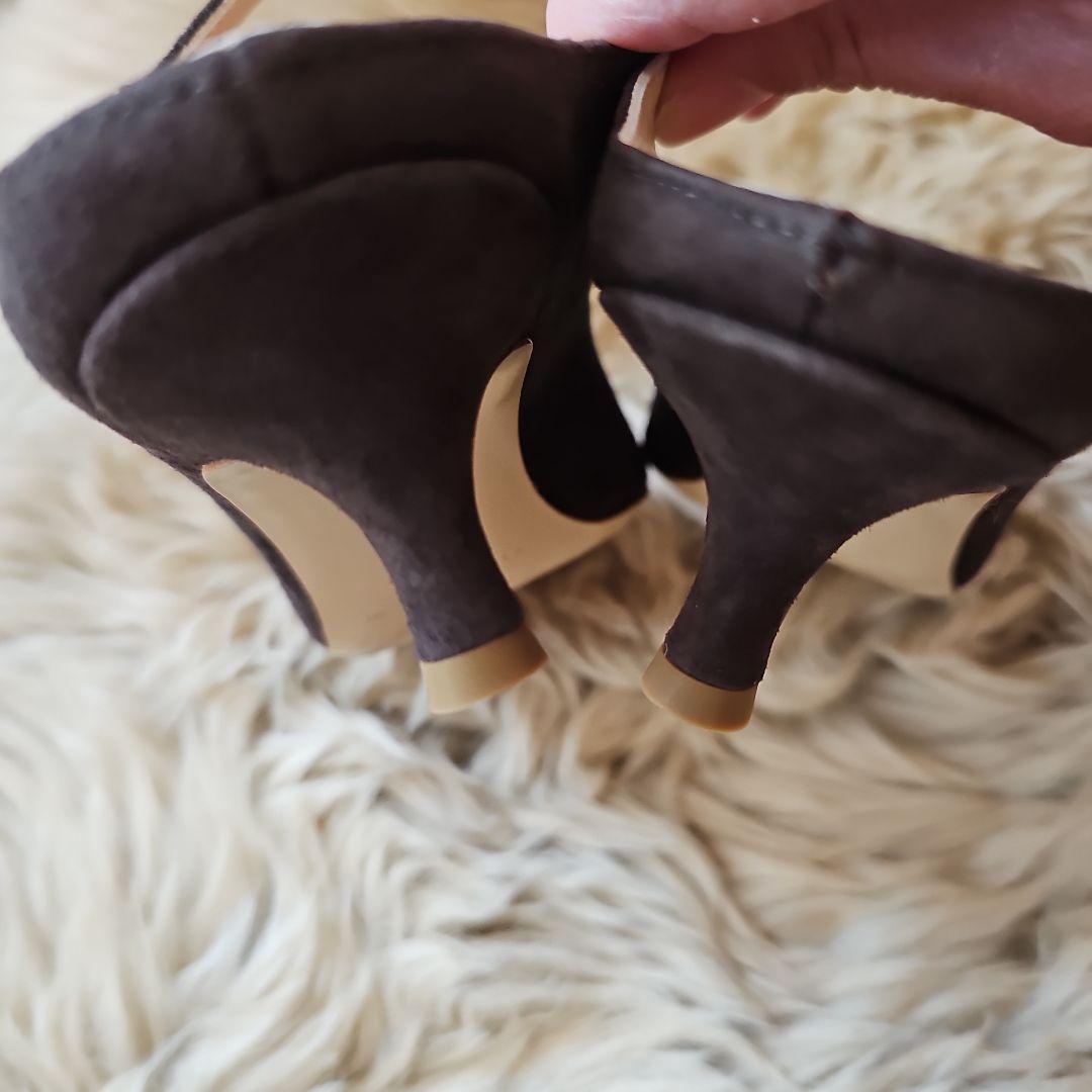 新品未使用 FABIO RUSCONI ミュール ブラウン23.5cm