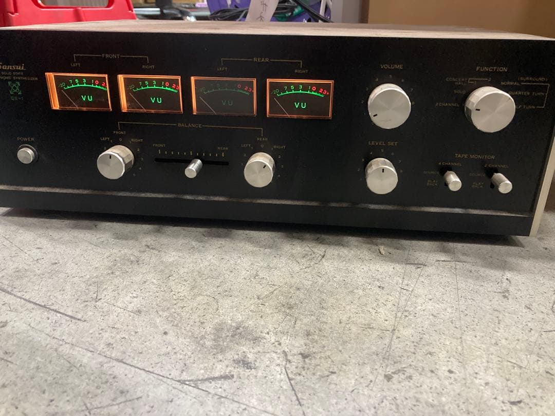 L)Sansui サンスイ QS-1 4チャンネル シンセサイザー