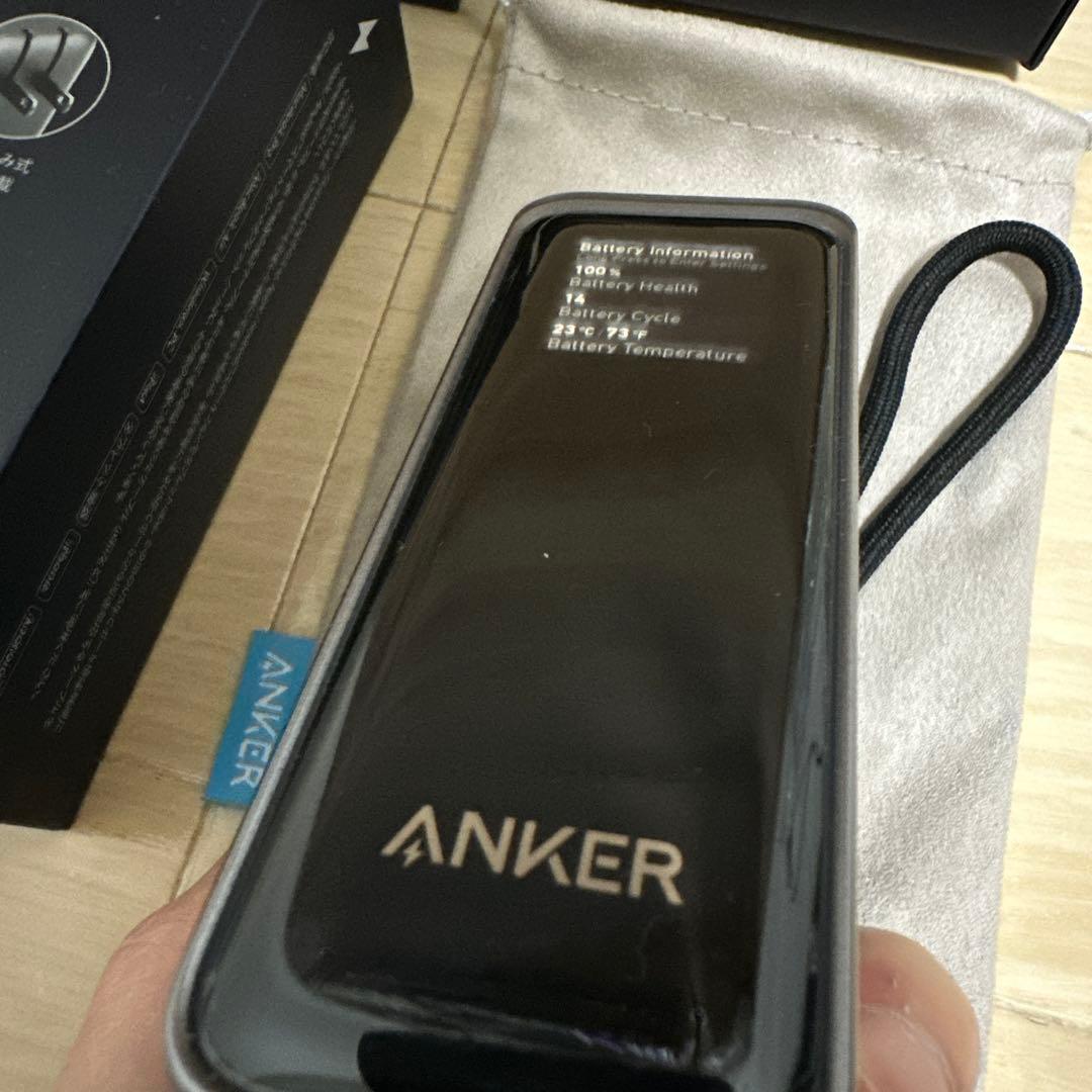 スマホアクセサリー Anker Prime PowerBank 9600mAh/65W/Fusion
