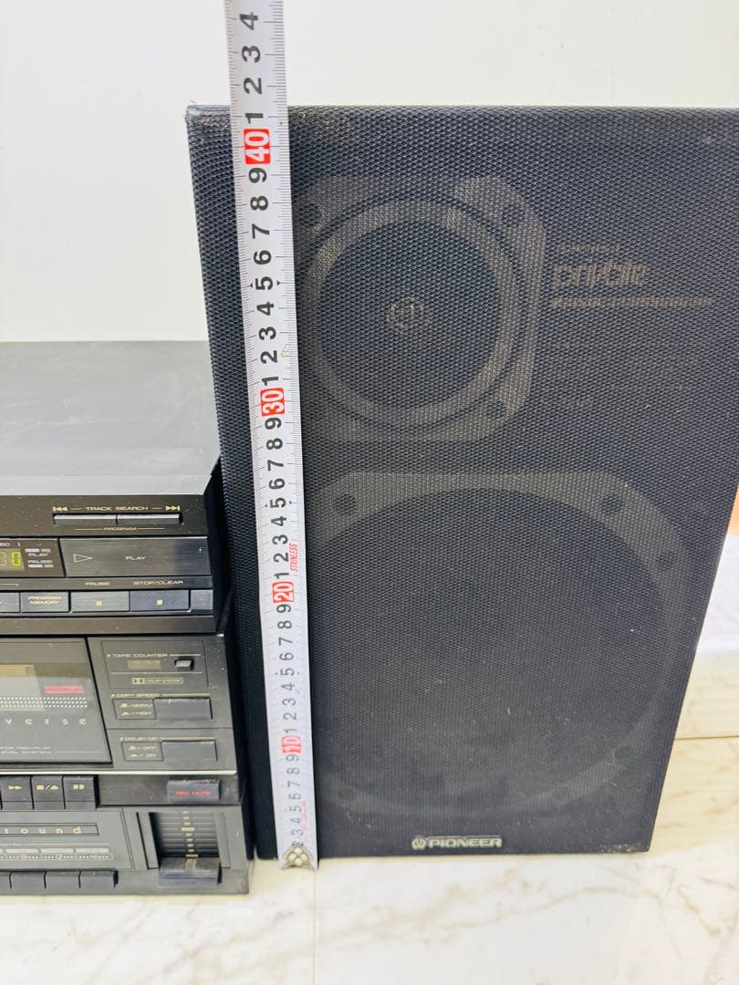 Pioneer パイオニア システムコンポ プレーヤー 中古品 レトロ 電化製品