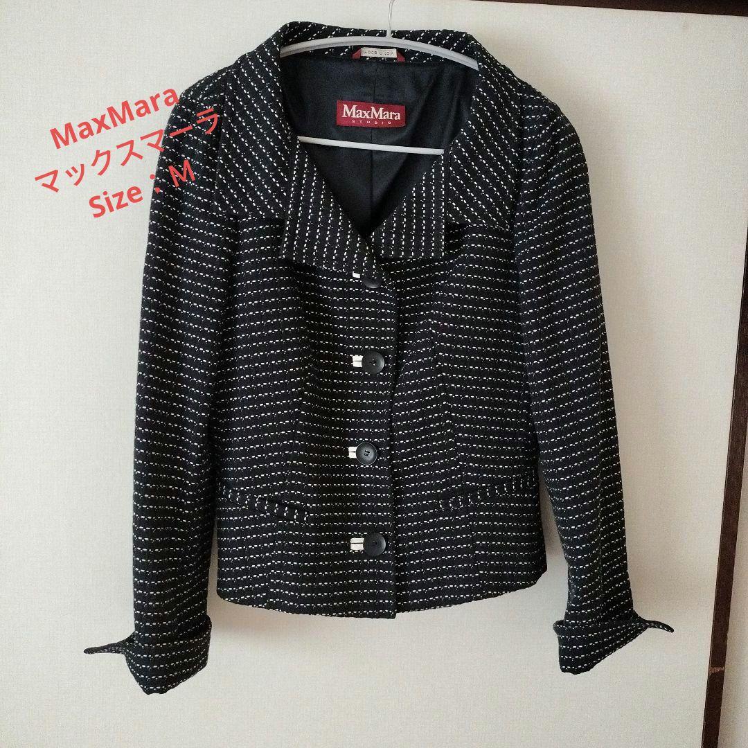 B*o様 【SALE】【美品】MaxMara マックスマーラ ストライプジャケッ