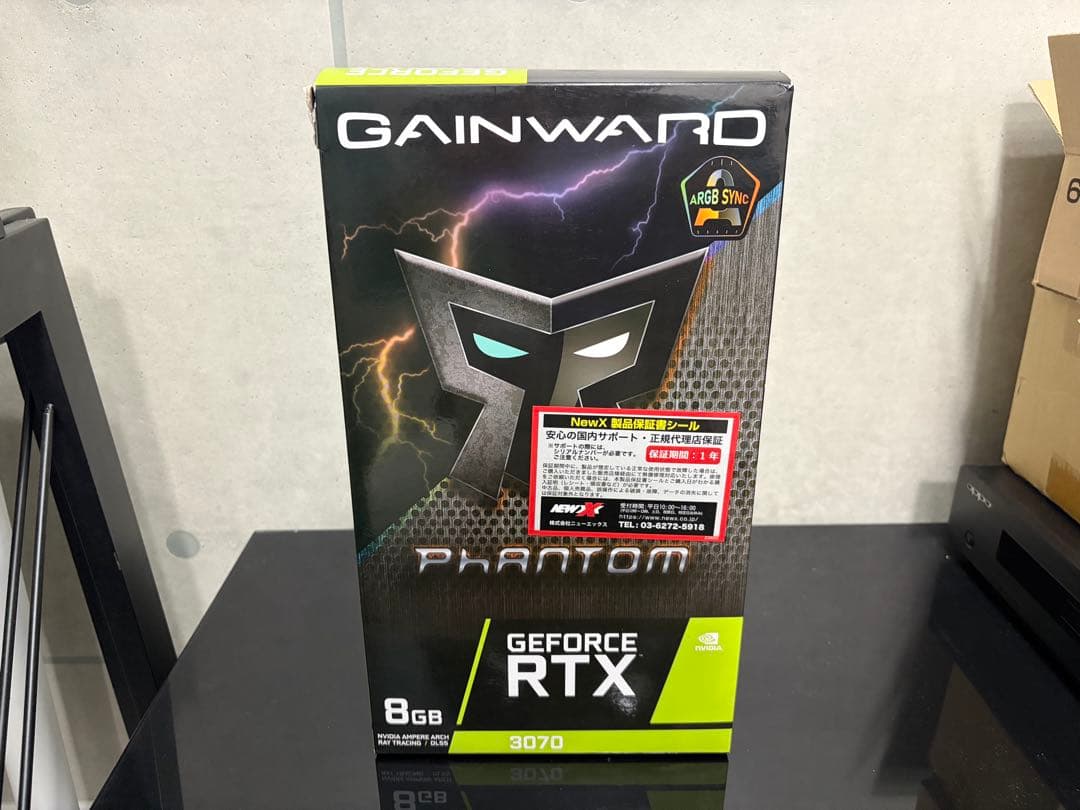 グラフィックボード・グラボ・ビデオカード Gainward GeForce RTX 3070 Phantom