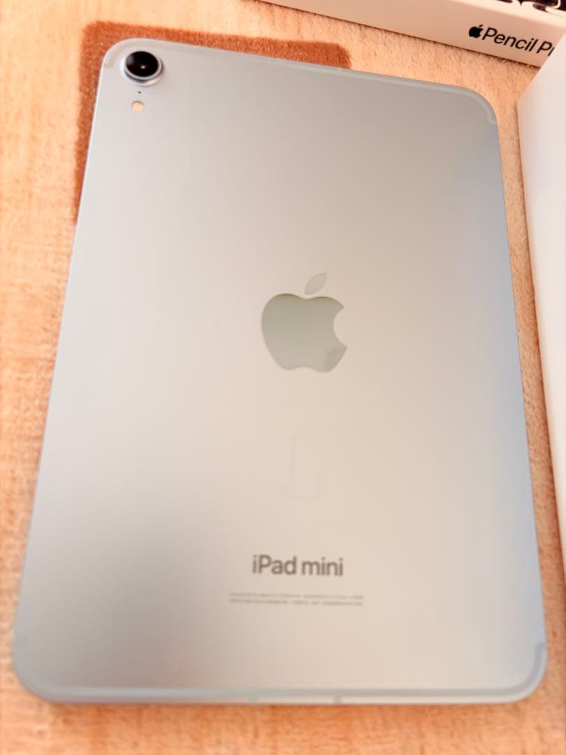 Apple iPad mini (A17 Pro) 128GB ブルー　おまけ