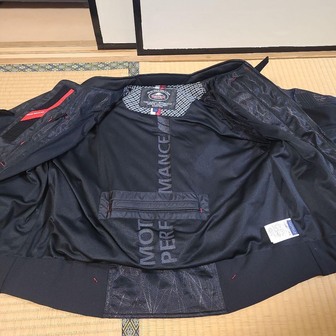 クシタニ エアーコンテンドジャケットメッシュパネル付き 黒