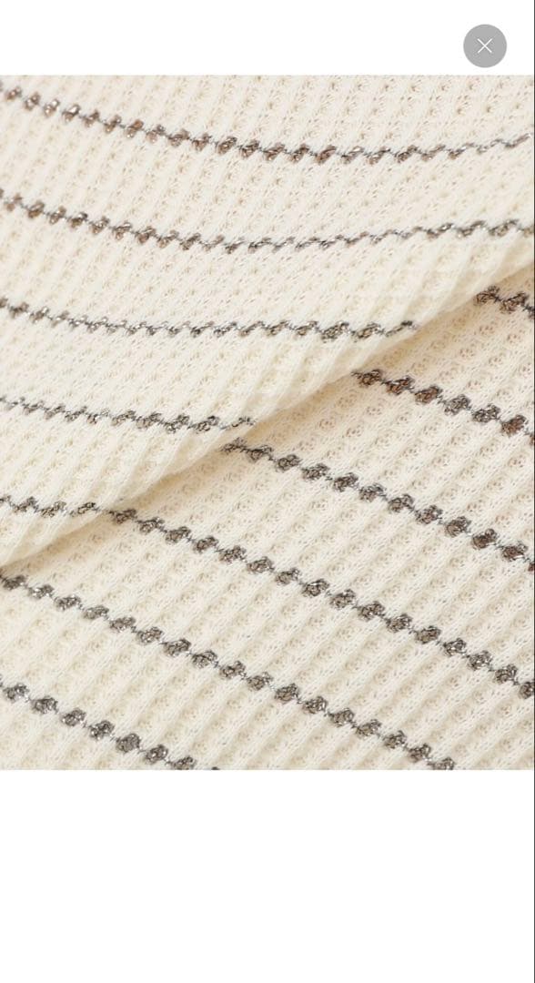 新品未使用L'Appartement GOOD GRIEF! ワッフルボーダー