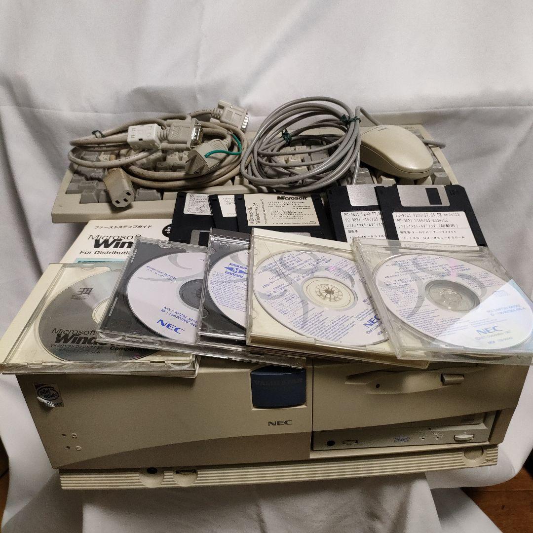 だ*ん様 NEC PC-9821 V166 HDD無　ジャンク品　純正キーボード
