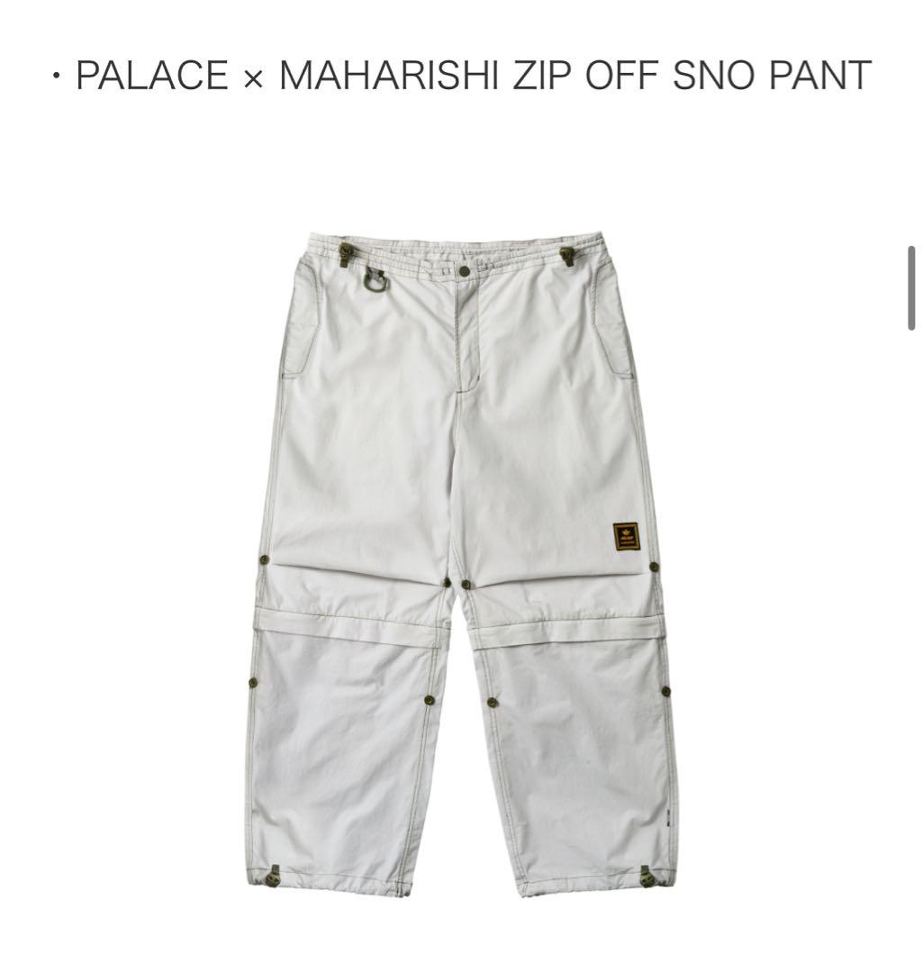PALACExMAHARISHI ZIP OFF SNO PANT 即完売・希少