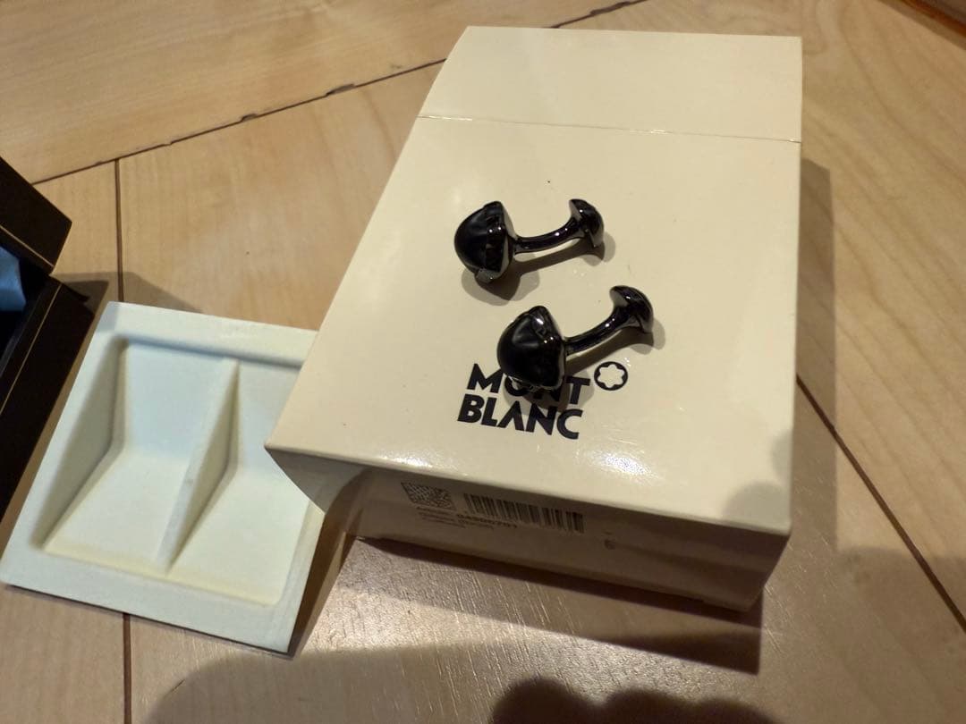 専用 お取り置き⭕️モンブラン カフス カフリンクス 箱一式付き