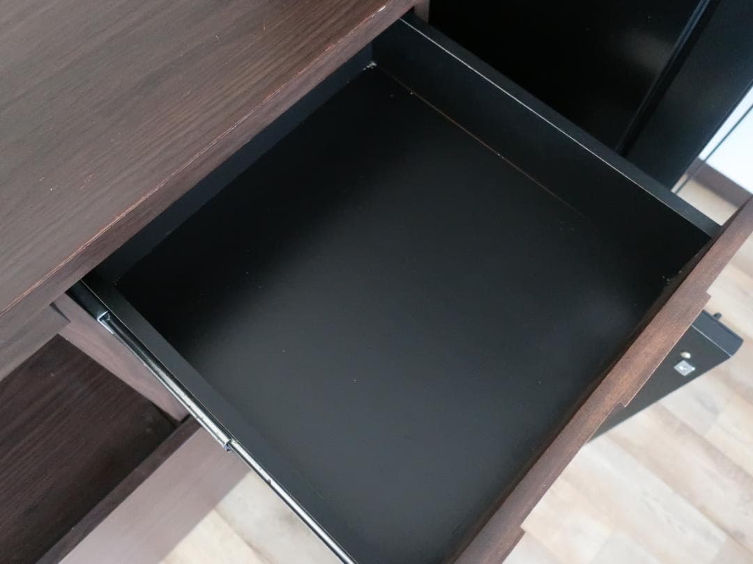 ★格安 日本製 キッチンカウンター キッチン収納 幅120cm コンセント付き