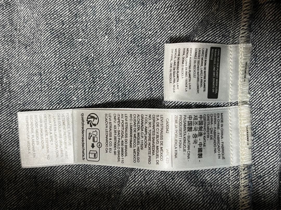 Y*M様 Levi's デニムジャケット