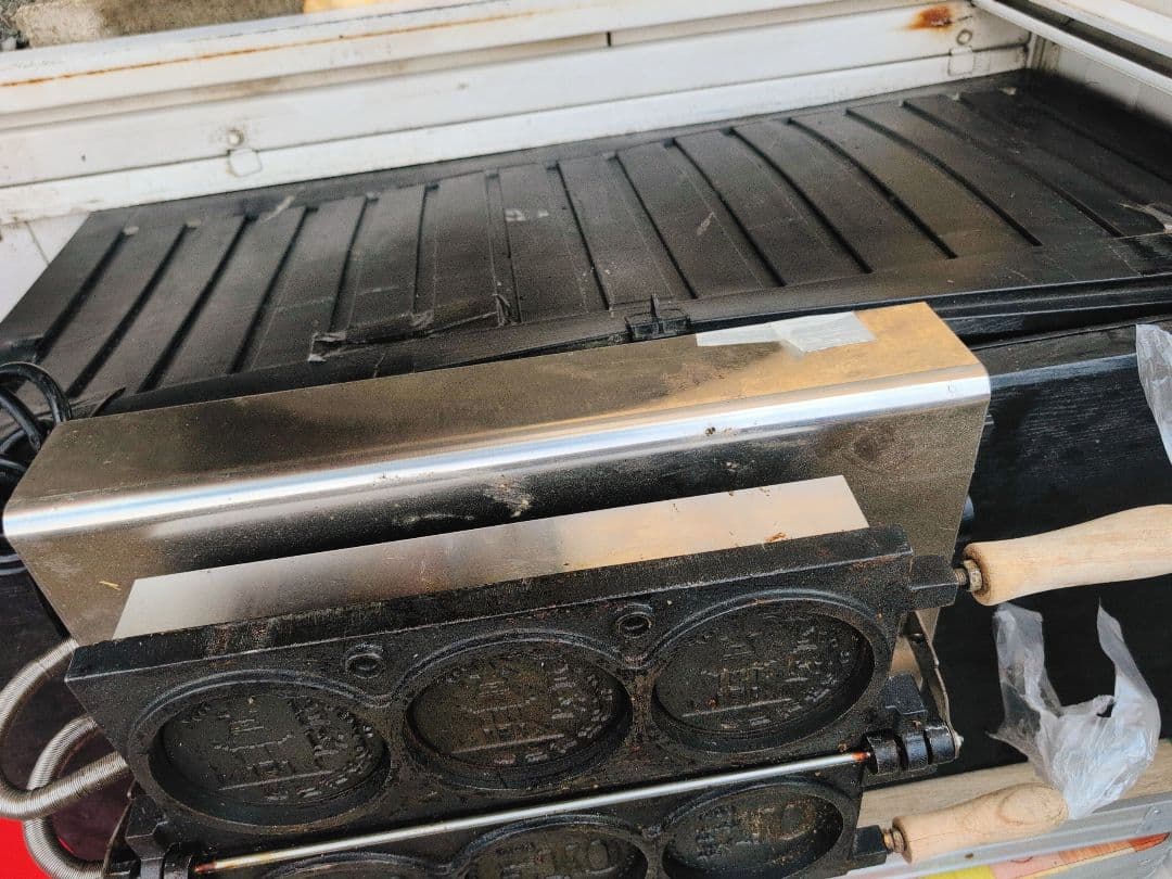 10ウォンパン 焼き台温度設定170-250°C タイマー付き