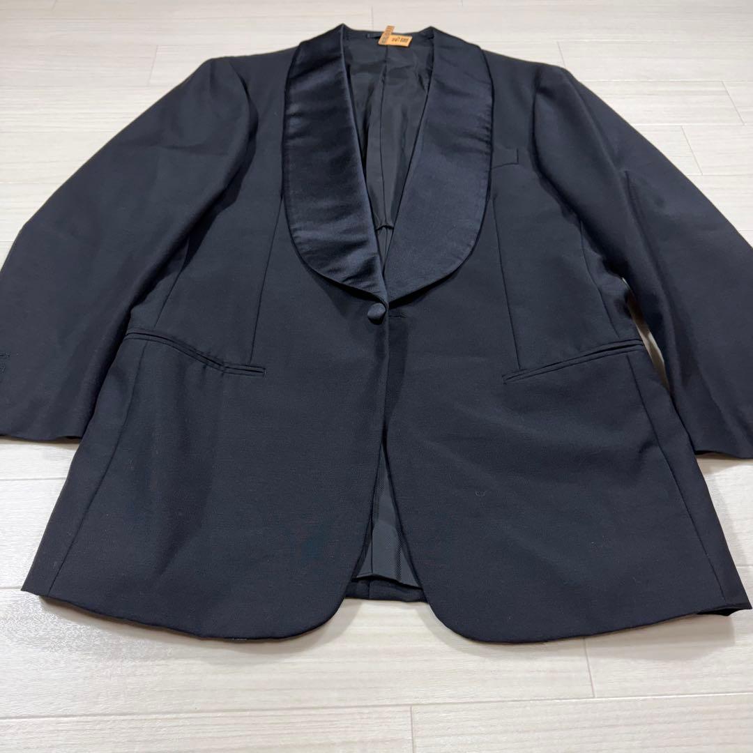 極美品 RING JACKET 大きい XXL モヘヤ混 タキシードジャケット