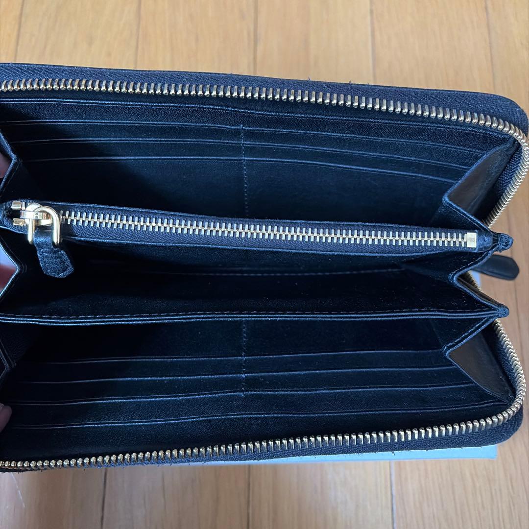 HANA　PRADA ブラック 長財布