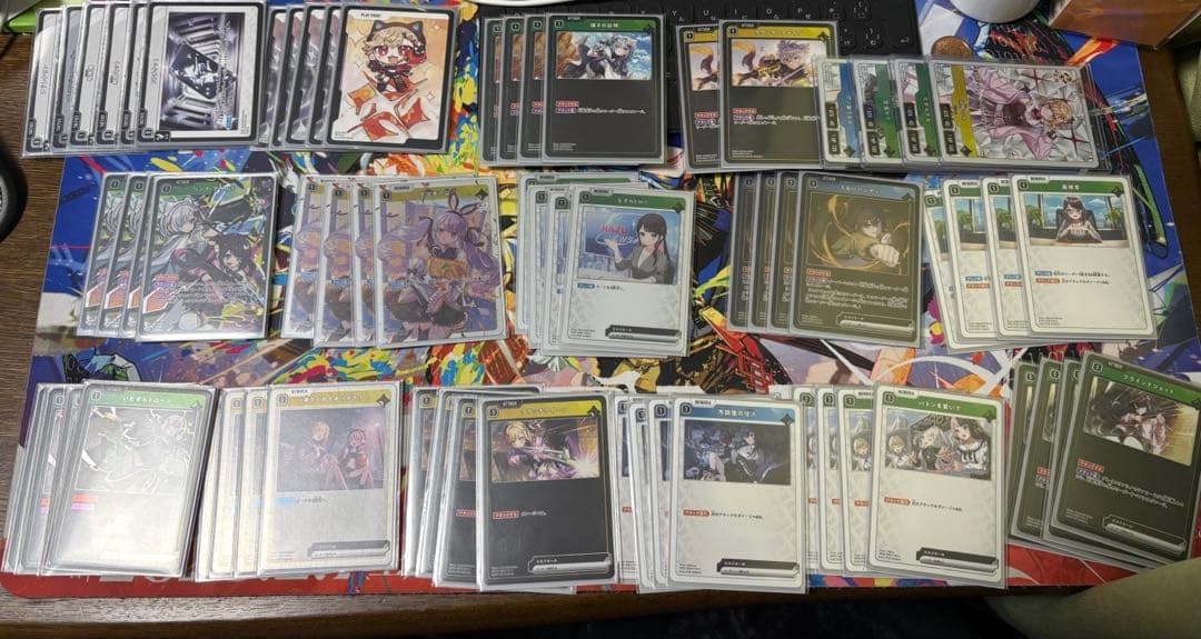 【引退品】クロスタ 緑黄青ぶいすぽっ！デッキ