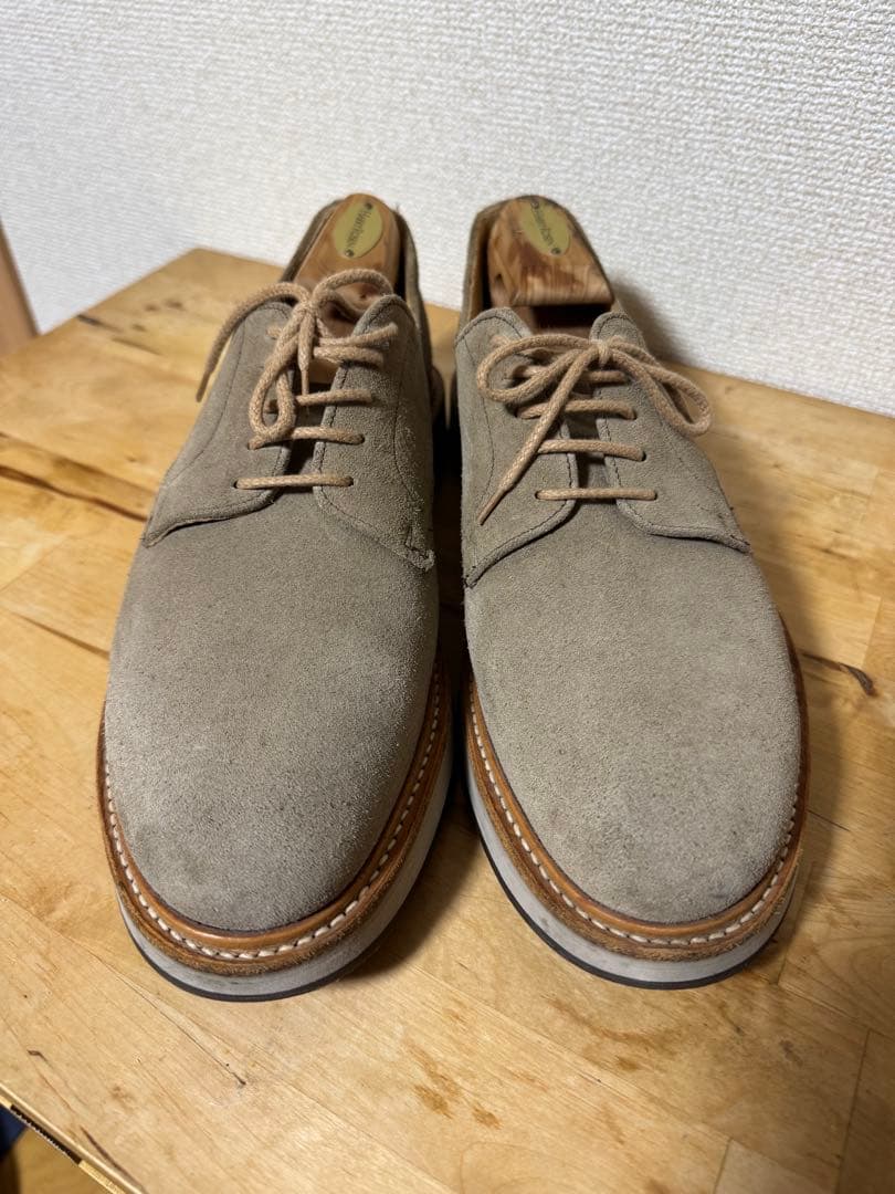 Church's レイトン スエード メンズシューズ 革靴 ベージュ