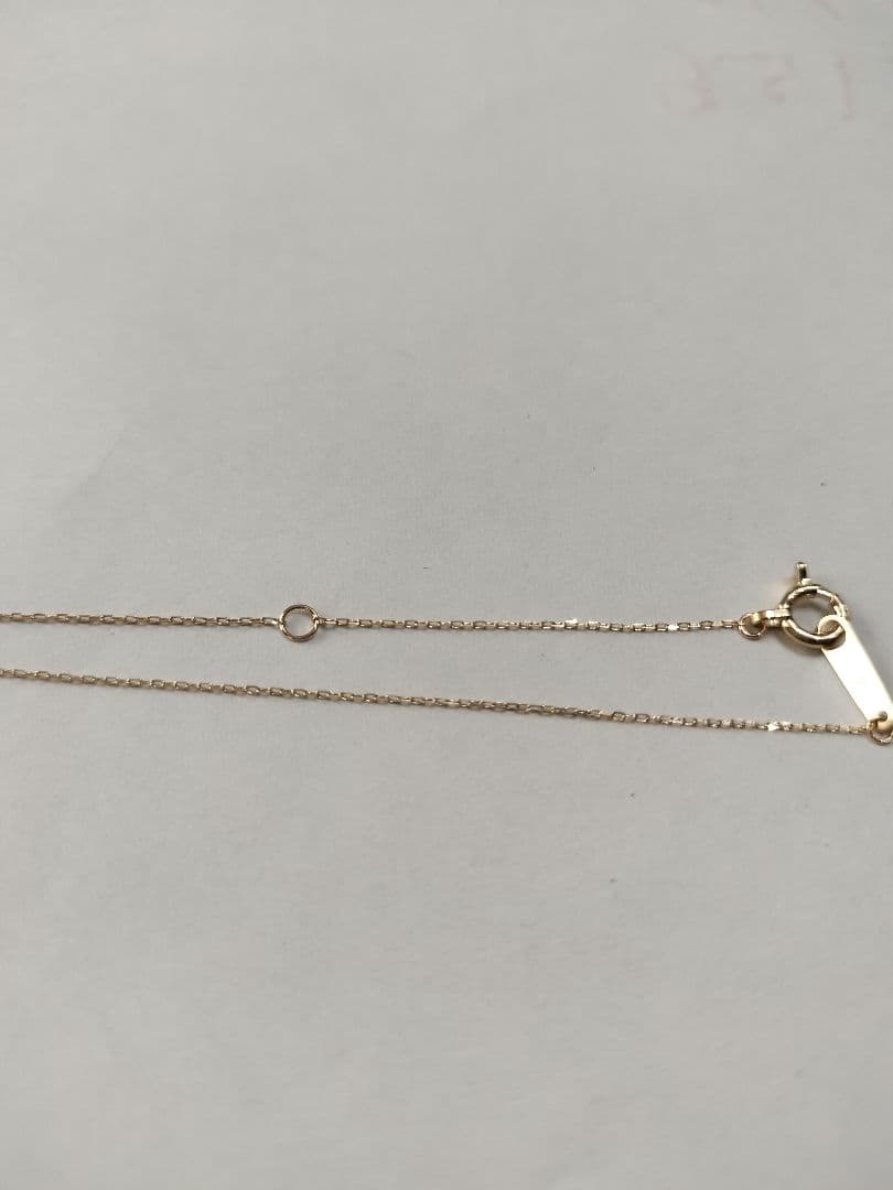 エステール　k10YG ダイヤモンドネックレス