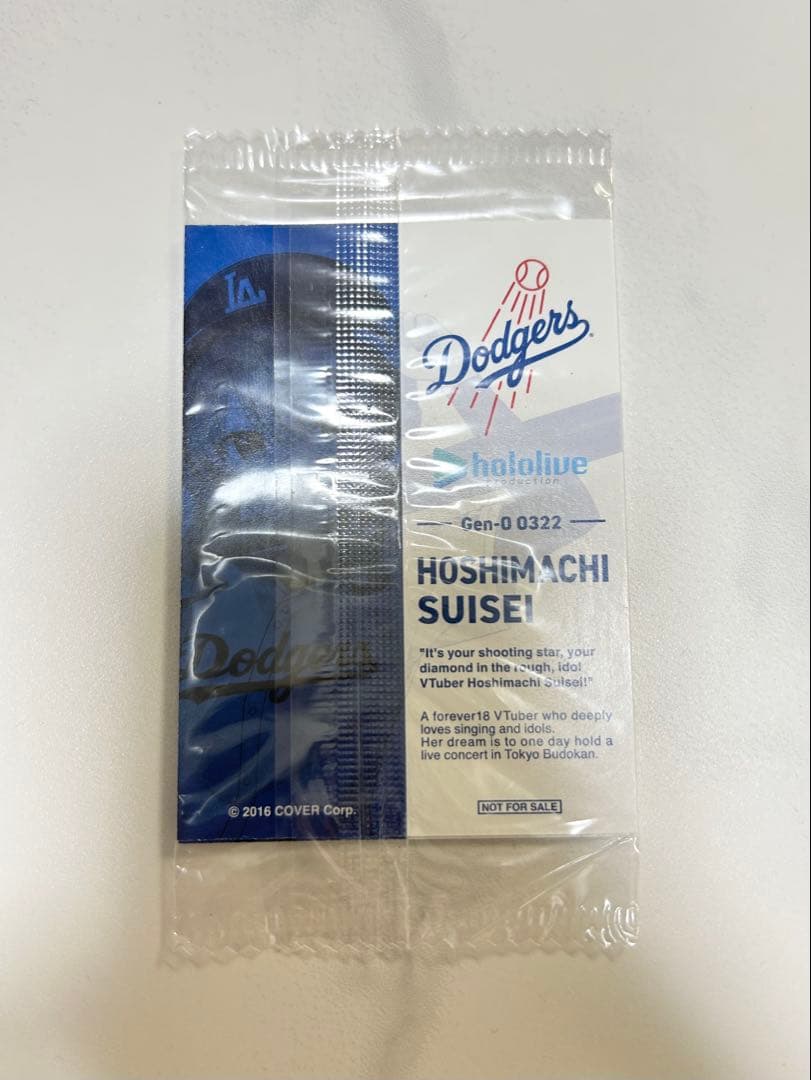 【未開封】ドジャース ホロライブ コラボカード dodgers hololive