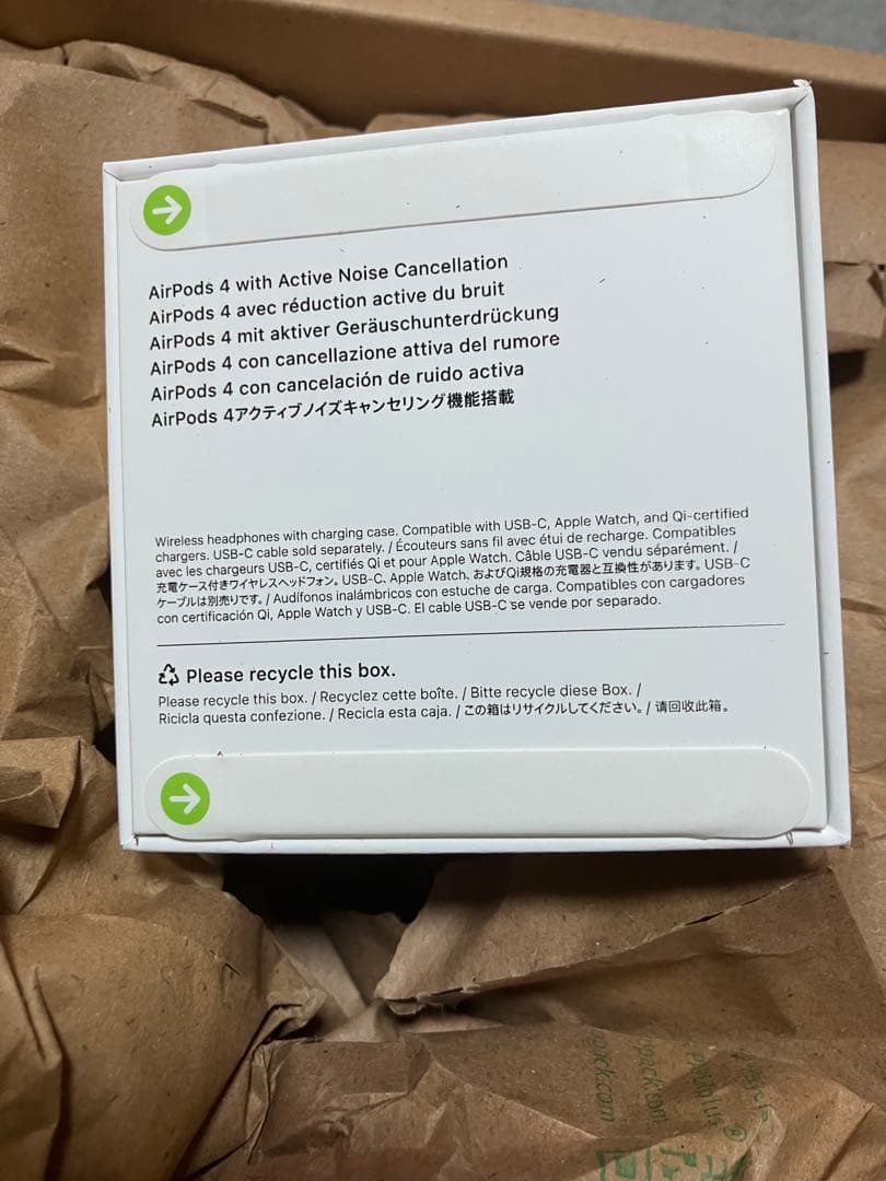 Apple AirPods 4 (ANC) 本体　新品　未使用