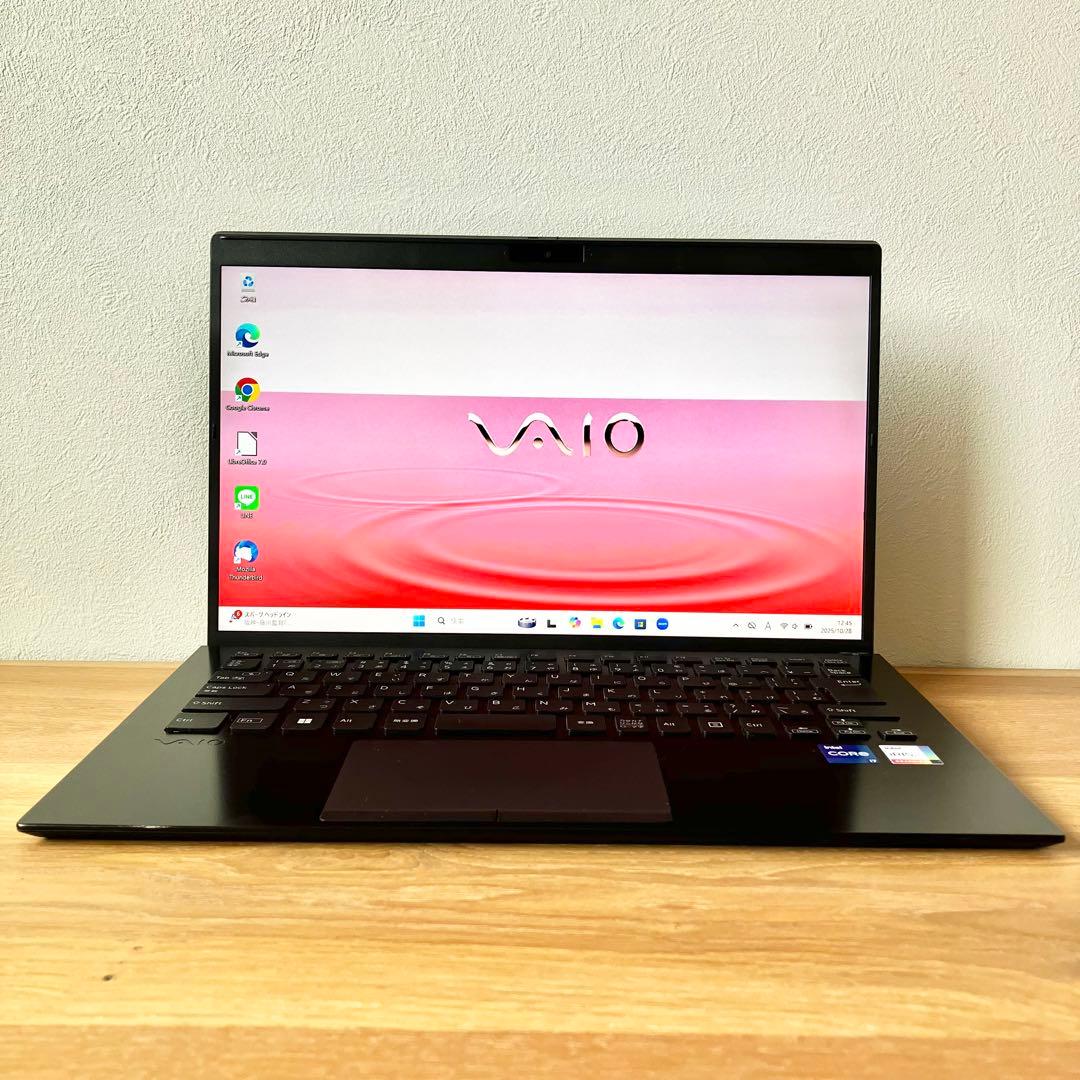 バッテリー良好/32G/VAIO/SSD/Windows11/黒/ノートパソコン