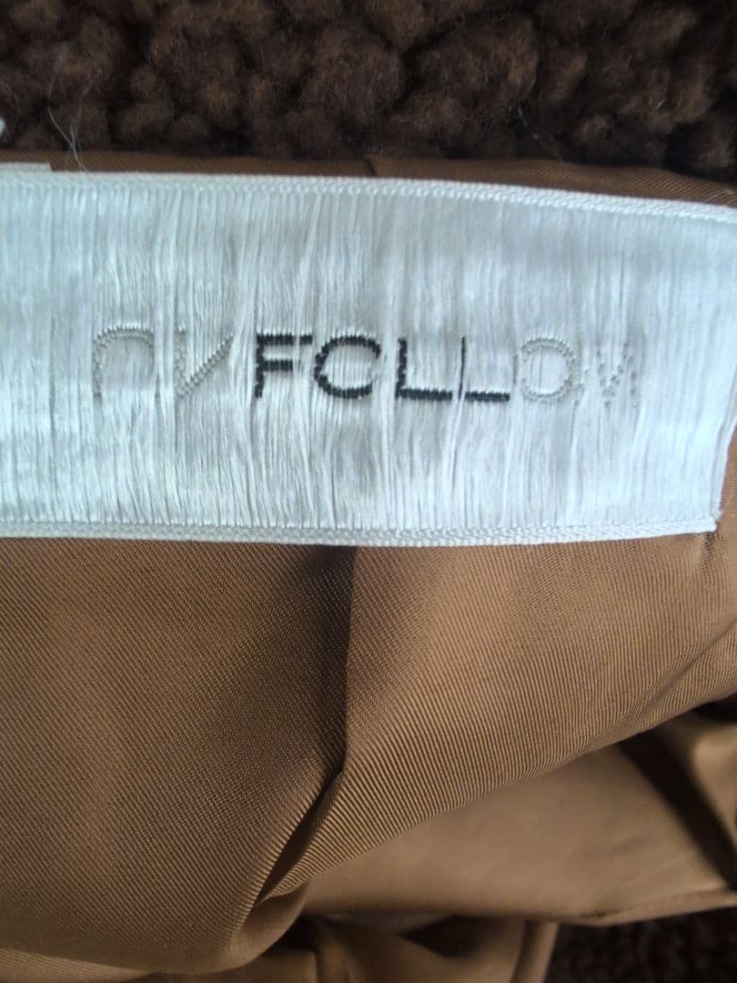 somi様【美品】UNFOLLOW コクーンボアB-3ブルゾン ユニセックス