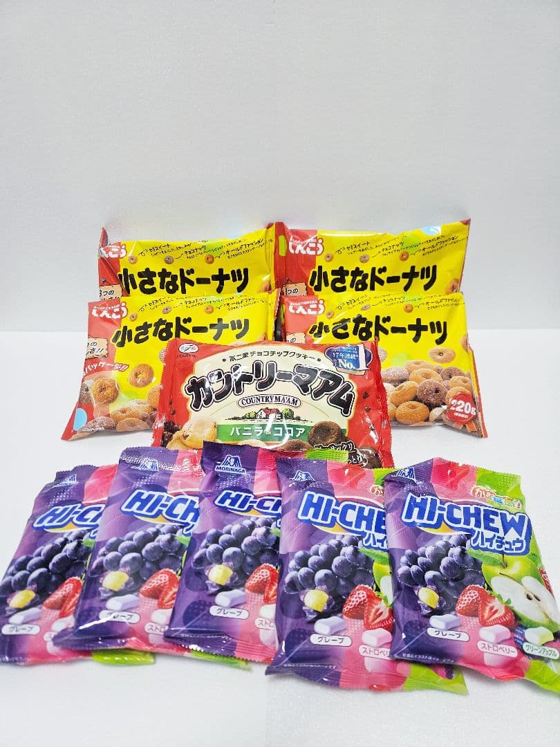 Ｂ お菓子 まとめ売り アミューズメント景品 おやつカルパス ドーナツ プリッツ