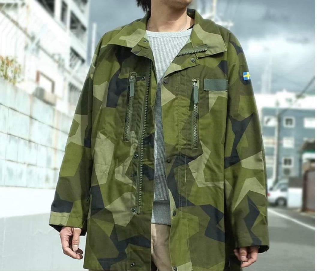 i−masu‼️ミリタリージャケット　スウェーデン軍タイプ　UF90