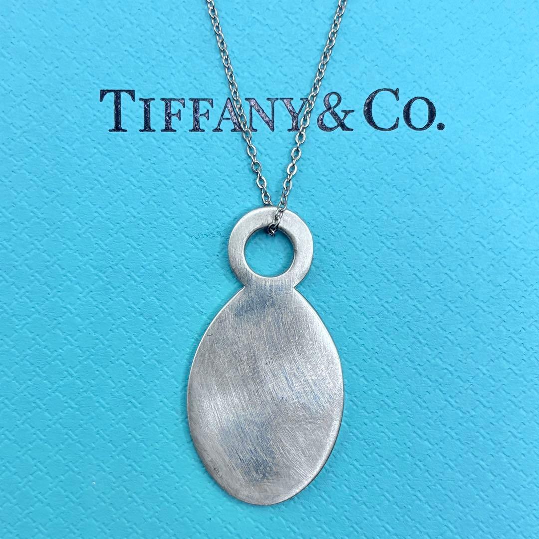 【美品】ティファニー リターントゥ　オーバルタグ　ミニ　ネックレス　社外チェーン