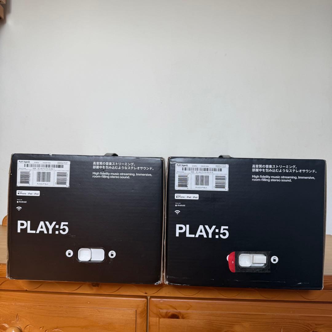 Sonos PLAY:5 ワイヤレススピーカー 2台セット
