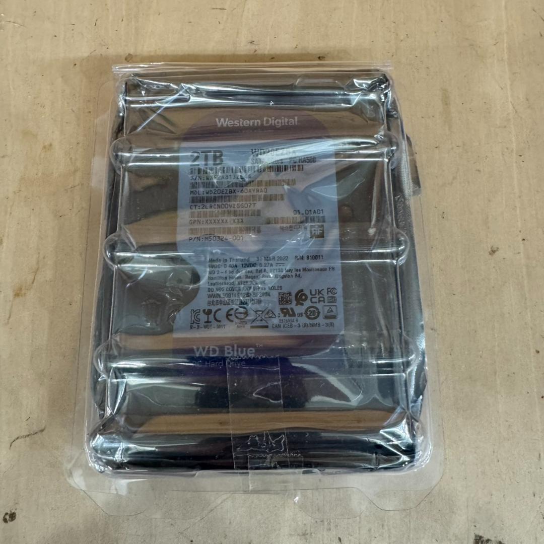 内蔵型ハードディスクドライブ Western Digital WD20EZBX 2TB HDD