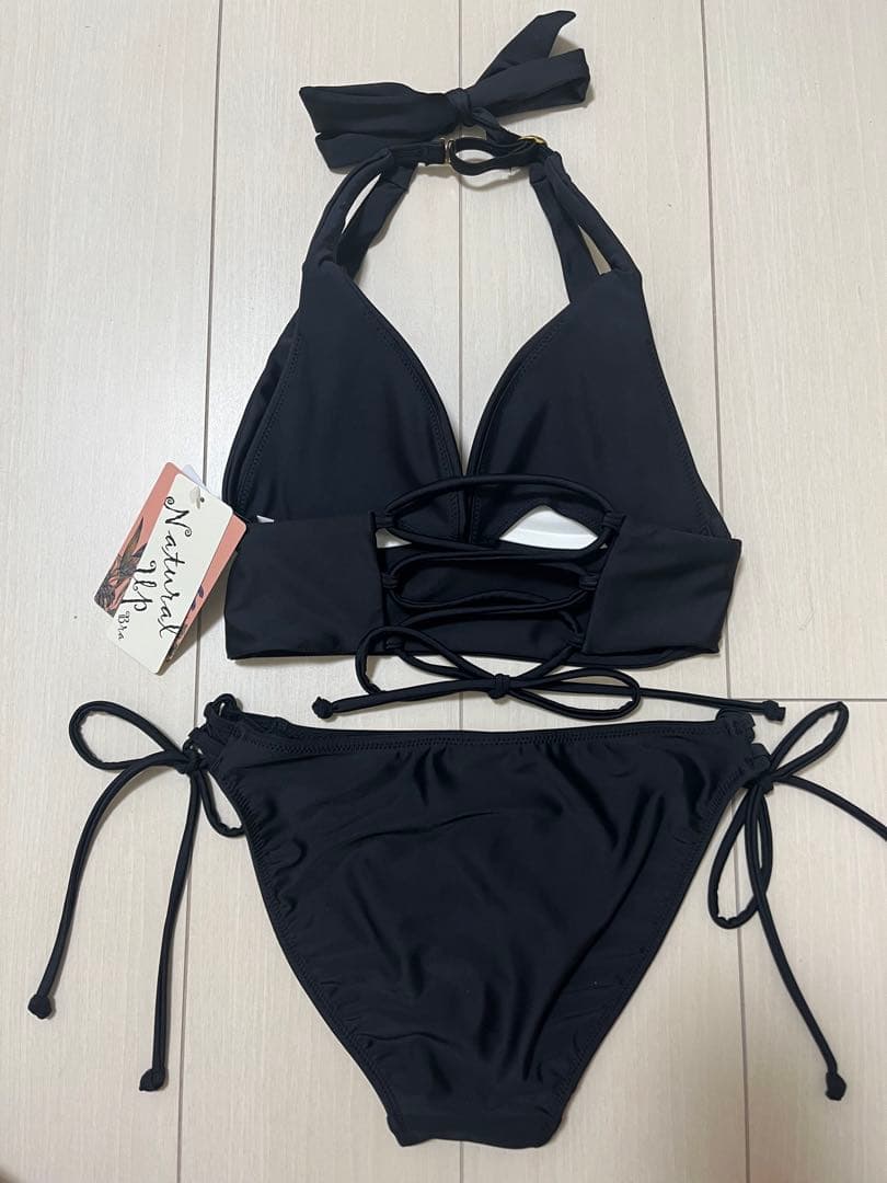 San-ai Resort ブラックビキニ セパレート水着