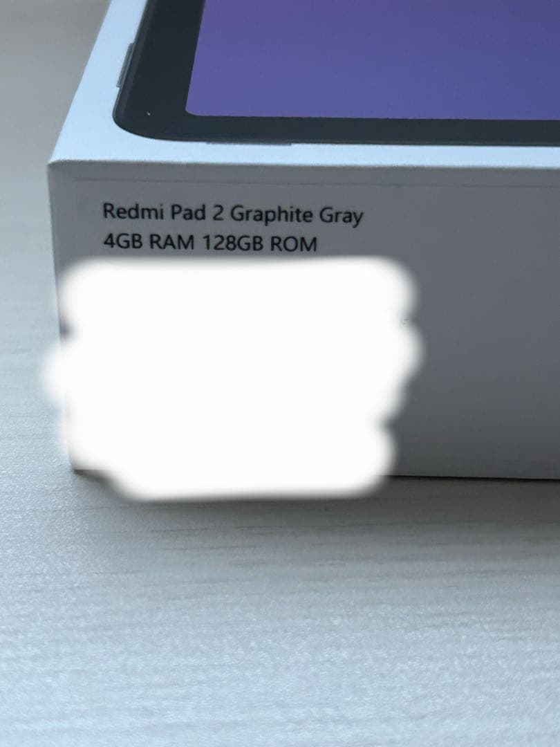 xiaomi redmi pad2 未使用 美品 グレー 128GB