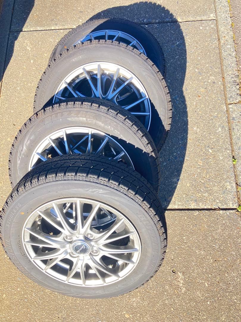 14インチ タイヤホイールセット 5本スポーク