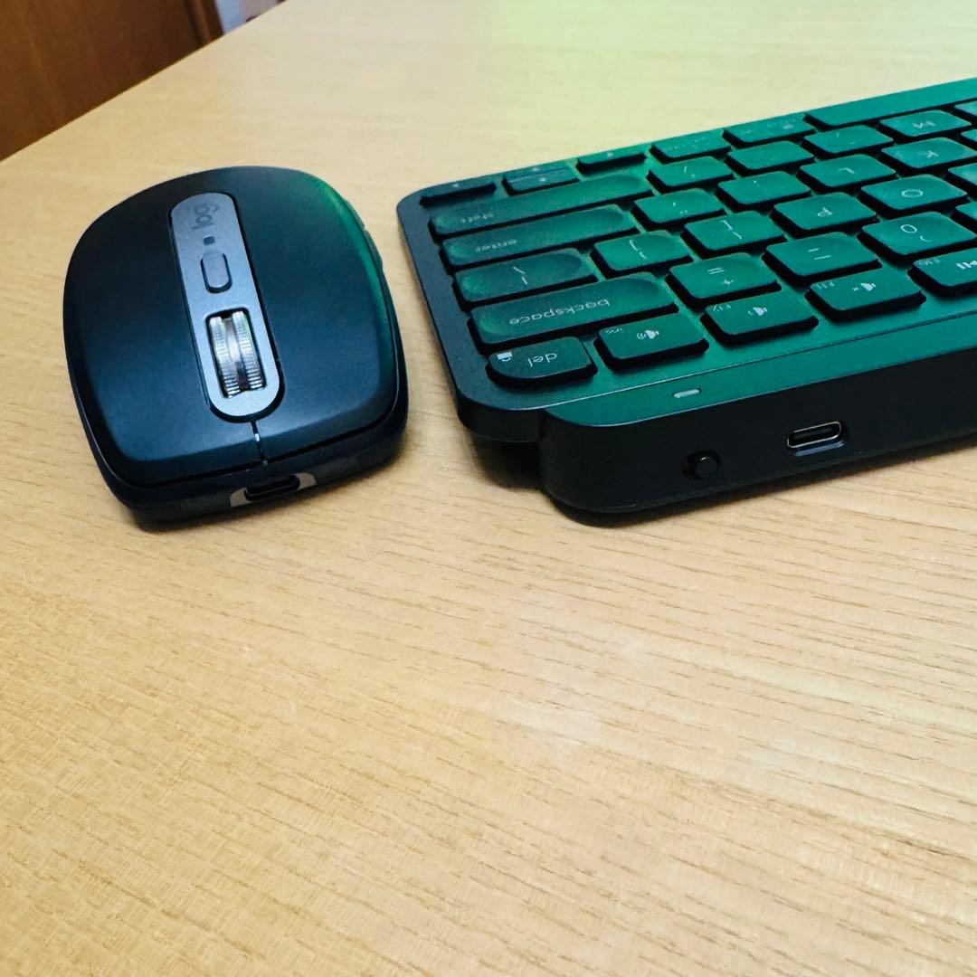【未使用】MX Keys キーボード + MX Anywhere 3S マウス