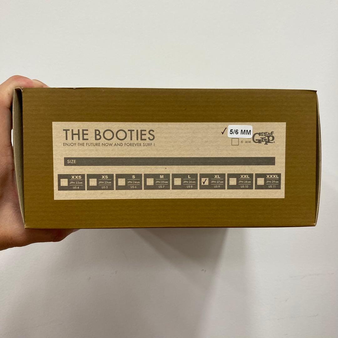 SurfGrip サーフィン用ブーツ Booties 5/6mm ※27cm
