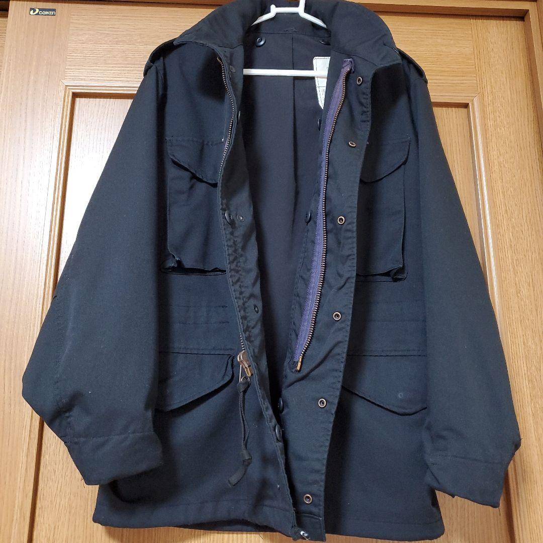 【希少超特価】USA製 米軍 80s実物 M65フィールドジャケット 黒