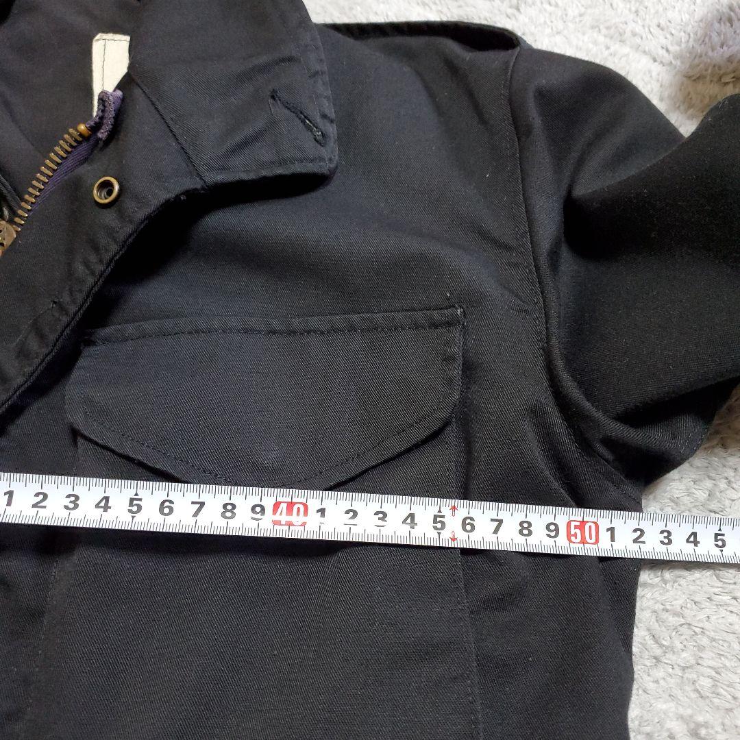 【希少超特価】USA製 米軍 80s実物 M65フィールドジャケット 黒