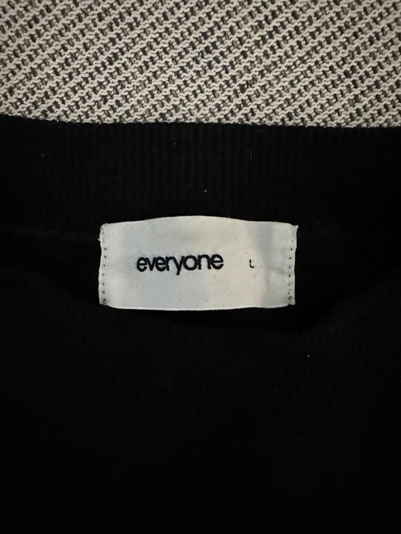 トップス everyone cotton crew neck sweatshirt L