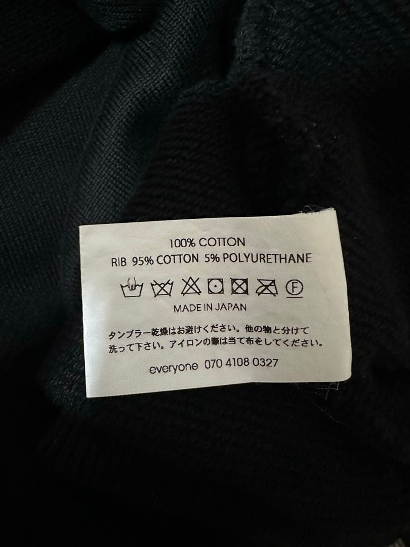 トップス everyone cotton crew neck sweatshirt L