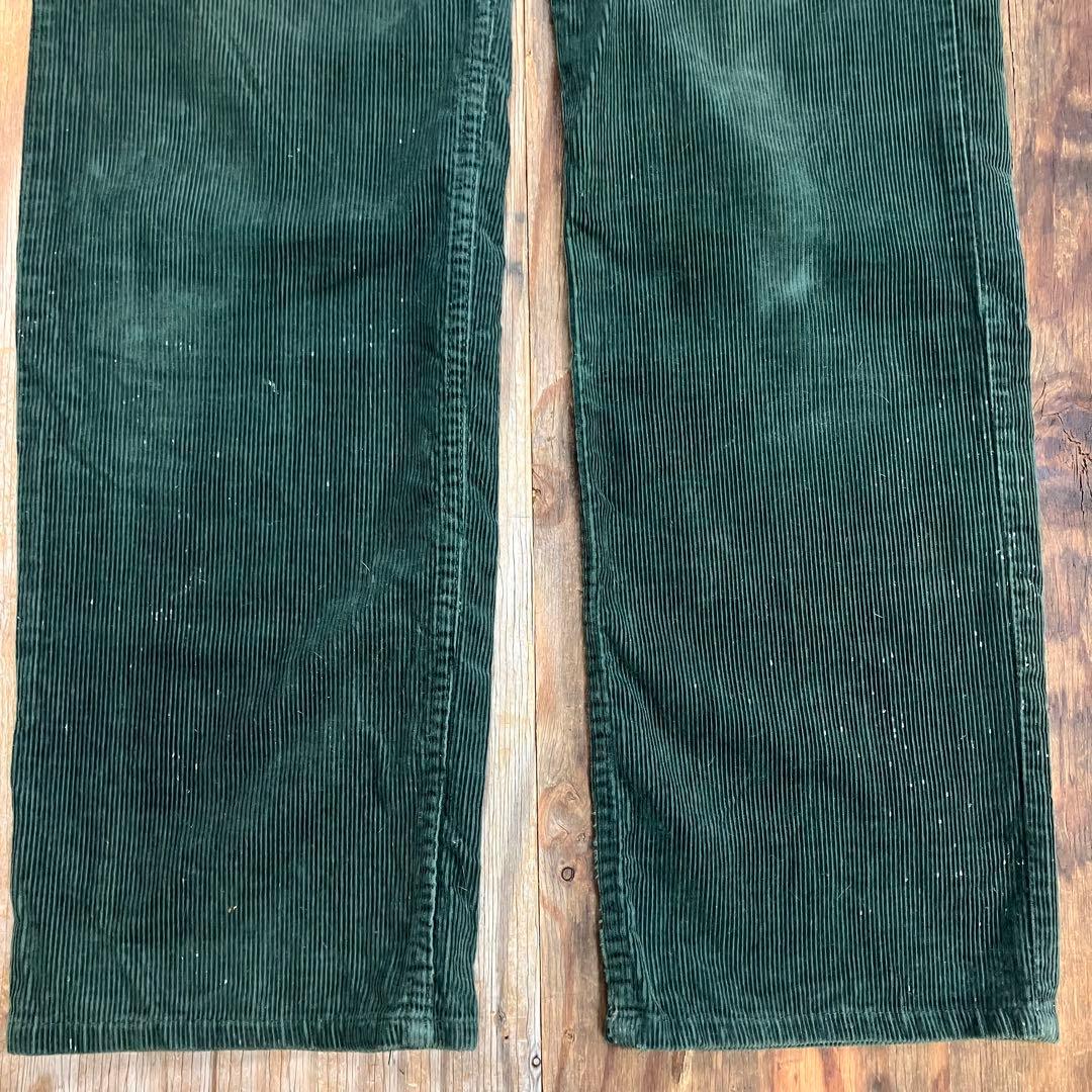 70s Levi’s コーデュロイ ブッシュ パンツ グリーン vintage