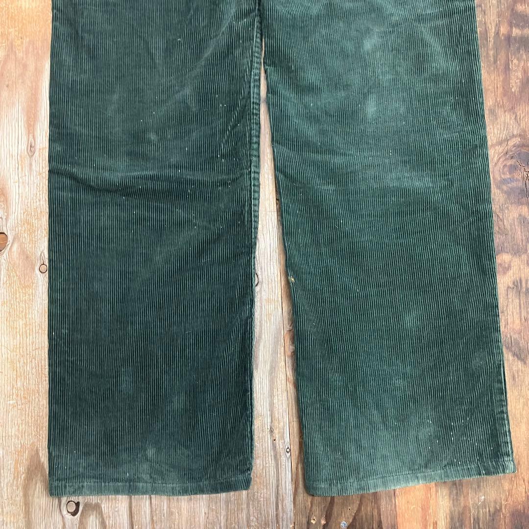 70s Levi’s コーデュロイ ブッシュ パンツ グリーン vintage