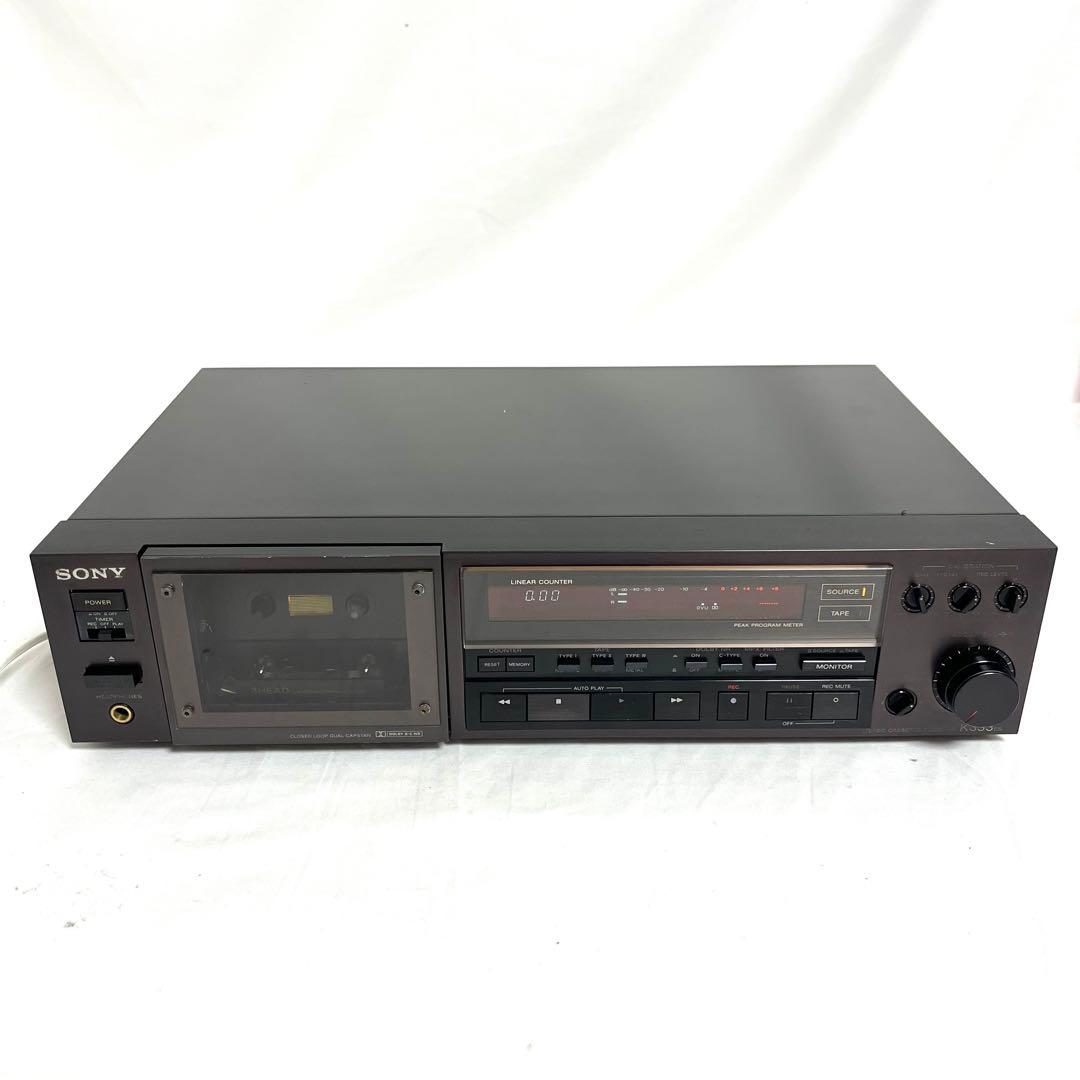 【外観美品】 SONY 3ヘッドカセットデッキ TC-K333ES ソニー