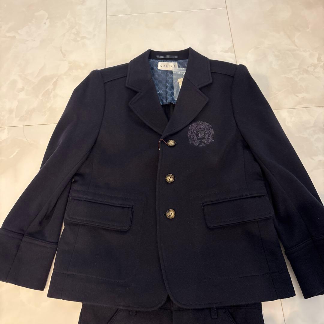 セリーヌ　ネイビー スーツ
