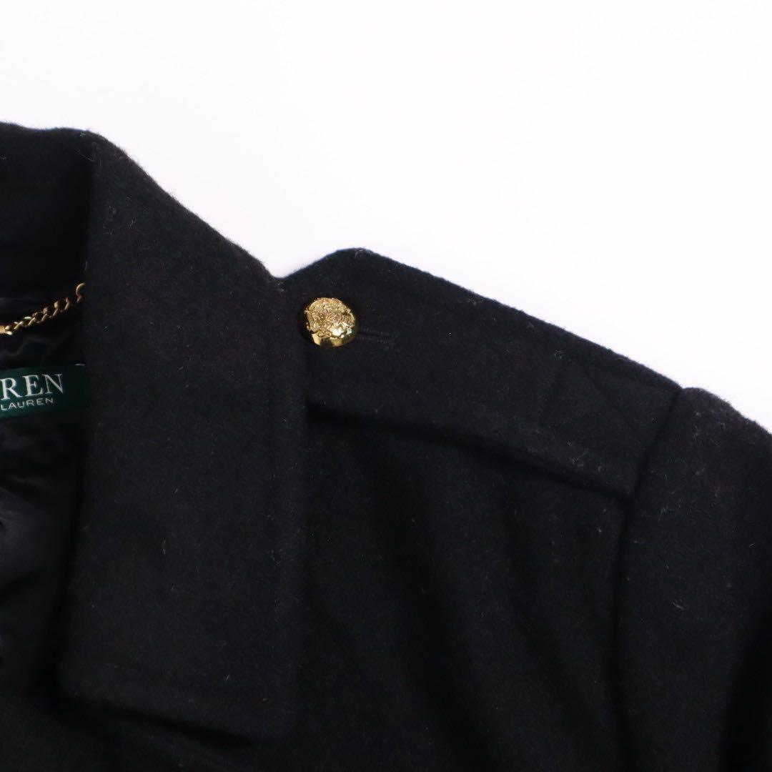 Ralph Lauren 希少 美品 金ボタン オフィサー ナポレオンコート