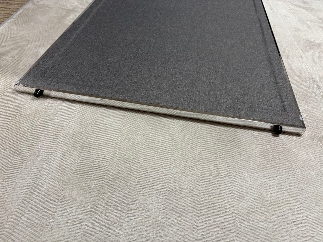 割れない鏡 姿見 軽量 フィルム キャスター付き シルバーフレーム 60×160