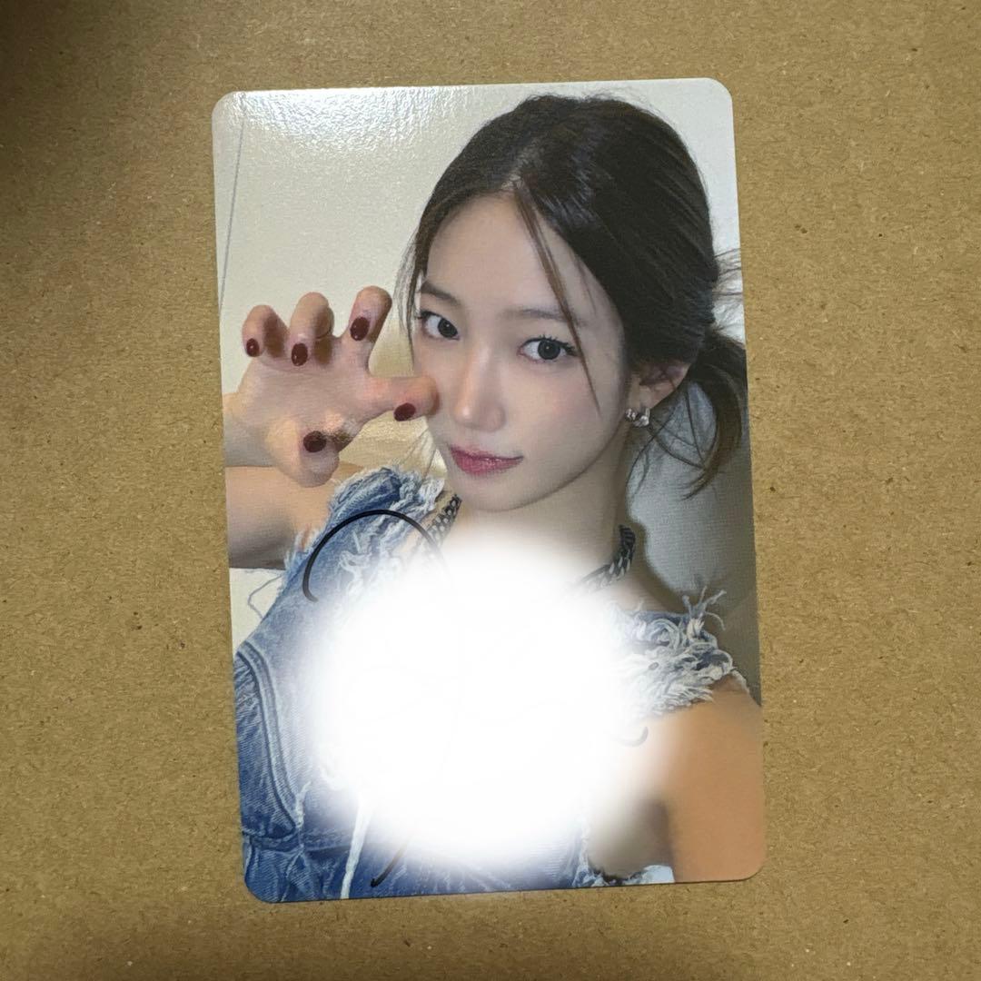 LESSERAFIM SPAGHETTIユニバ 直筆サイン　カズハ