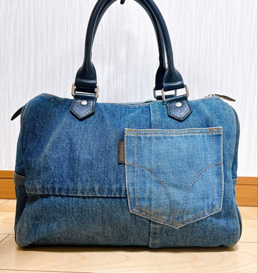 送料込み/匿名配送◎ HYSTERIC GLAMOUR デニム ハンドバッグ