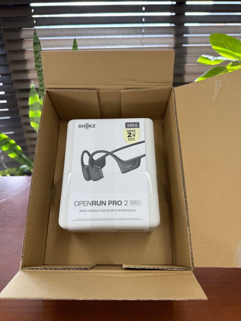 【最終値下げ】SHOKZ OPENRUN PRO 2 (Mini)骨伝導イヤホン