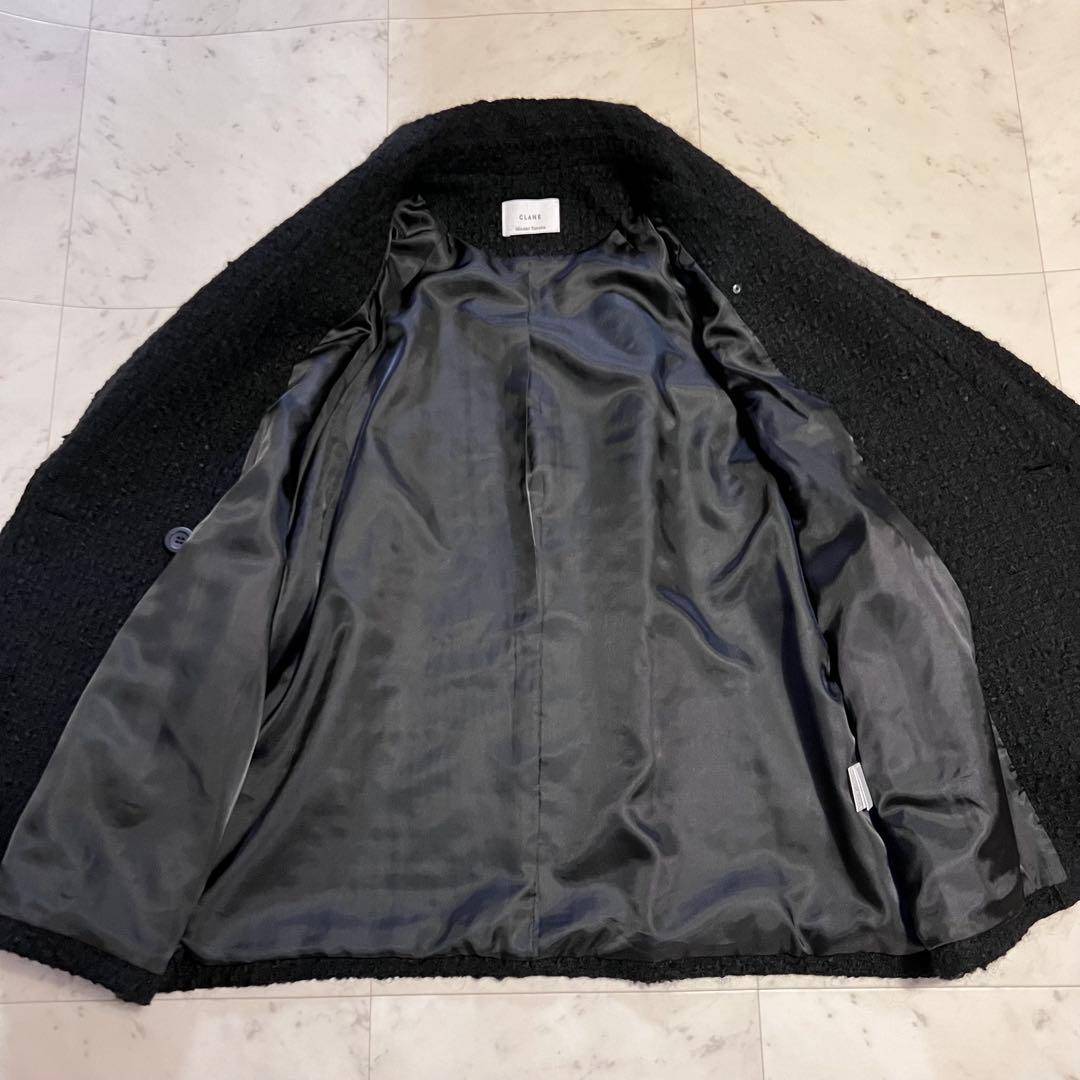 クラネMINAMI TANAKA×CLANE OVER TWEED COAT