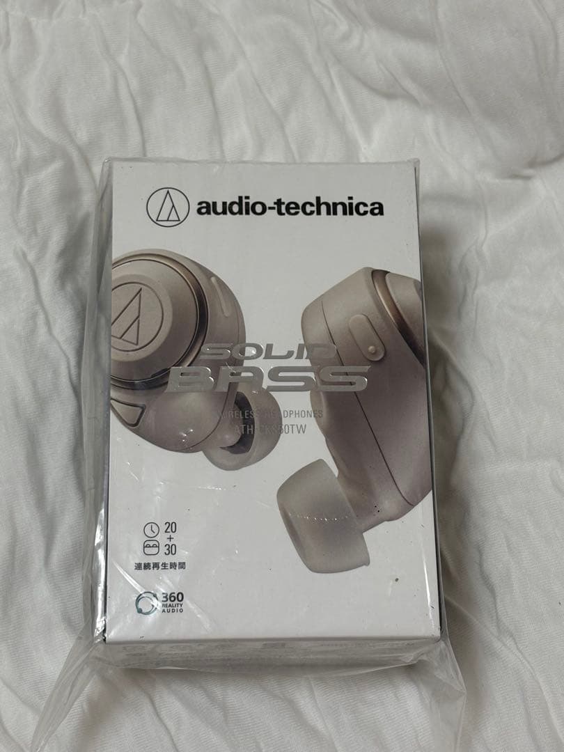 audio-technica SOLID BASSATH CKS50TWベージュ