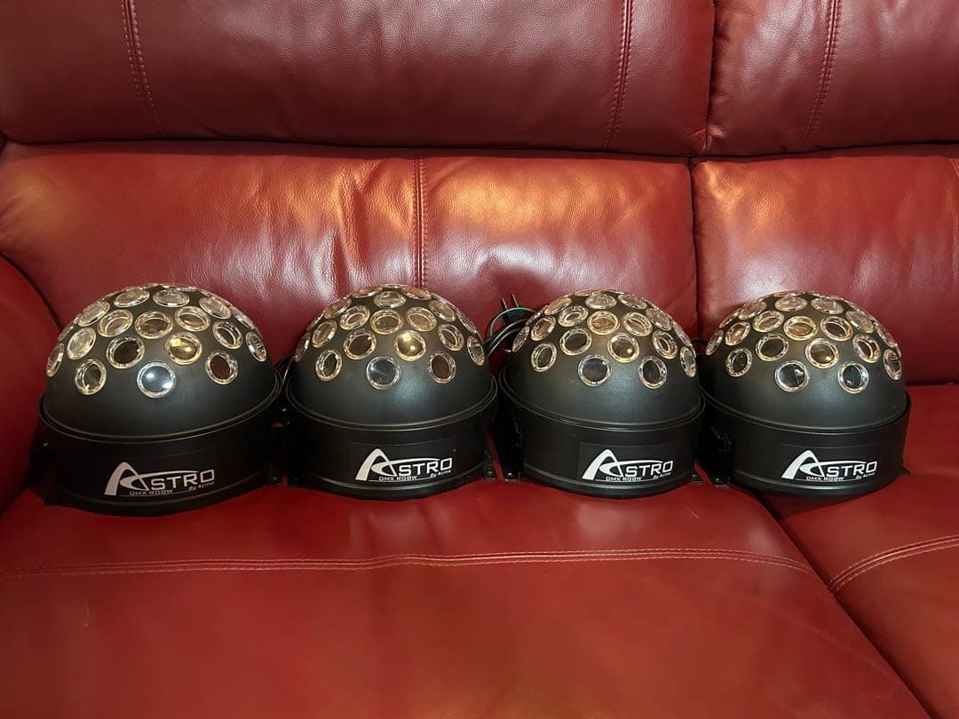 ASTRO　DMXRGBW　照明 ミラーボール ライト　　LED-256D 4個